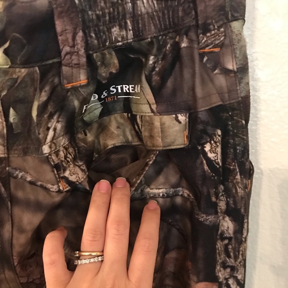 Field and Stream Camo Youth Large Cargo Pants/Hunting Pants - Picture 3 of 6